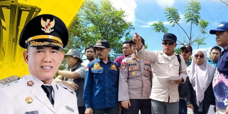 Bupati Kotabaru Tinjau Lahan Rencana Pembangunan Layanan Terpadu