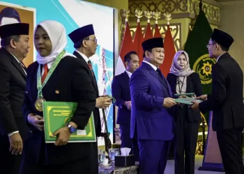 Presiden Prabowo Hadiri Pengukuhan 1.451 Hakim Mahkamah Agung