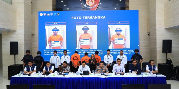 235 Kasus Judi Online Berhasil Dibongkar, Ratusan Tersangka Diamankan