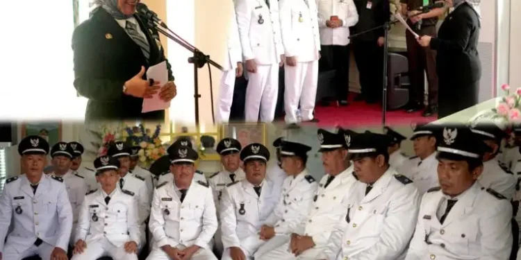 Perpanjangan Masa Jabatan, Sejumlah Kades Kembali Dikukuhkan