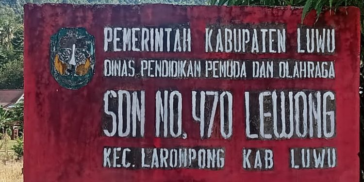 “Sekolah Kami Terlupakan” Ucapan Kepala SDN 470 Lewong Guncang Dunia Pendidikan Luwu