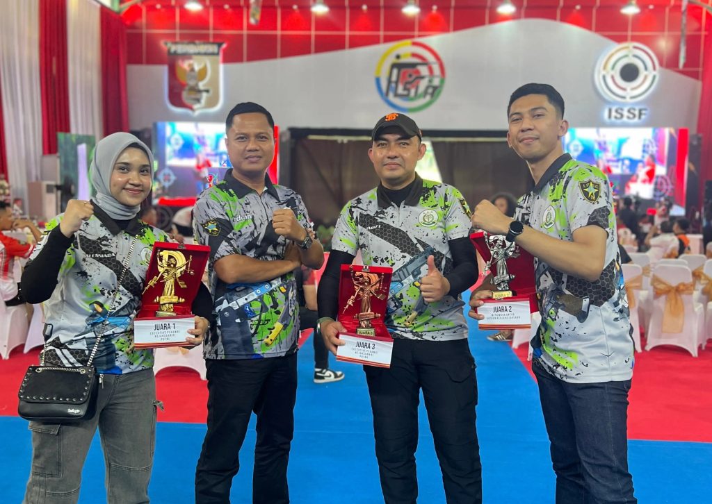 Kejati Sulsel Ukir Prestasi Gemilang Raih 3 Juara di Kejuaraan Menembak Jaksa Agung Cup 2025