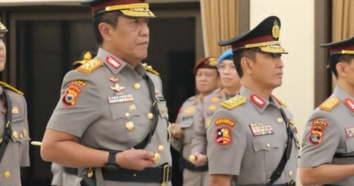 Kapolri Lantik Irjen Pol Djuhandhani Sebagai Kapolda Sulsel