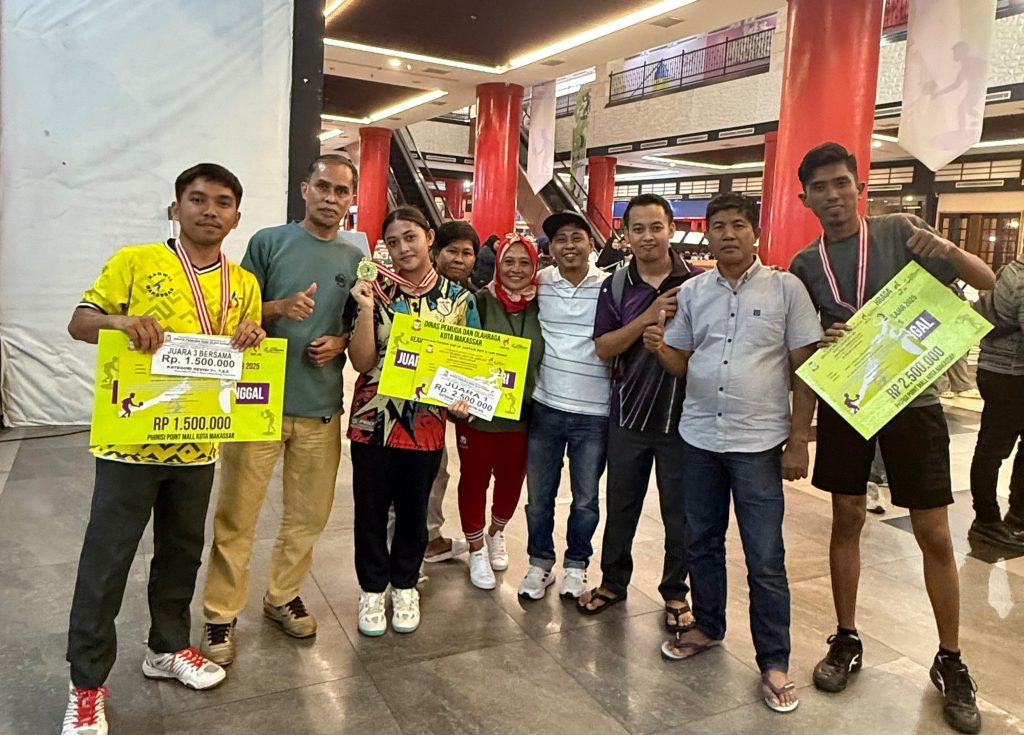 PTM Forester Tambrauw dan Forester Majene Ukir Prestasi di Open Tournament Tenis Meja Makassar 2025