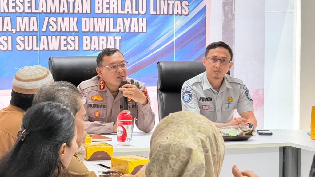 Sinergi Lintas Instansi, Ditlantas Polda Sulbar Susun Nota Kesepakatan Pembentukan Sekolah Pelopor Keselamatan Berlalu Lintas