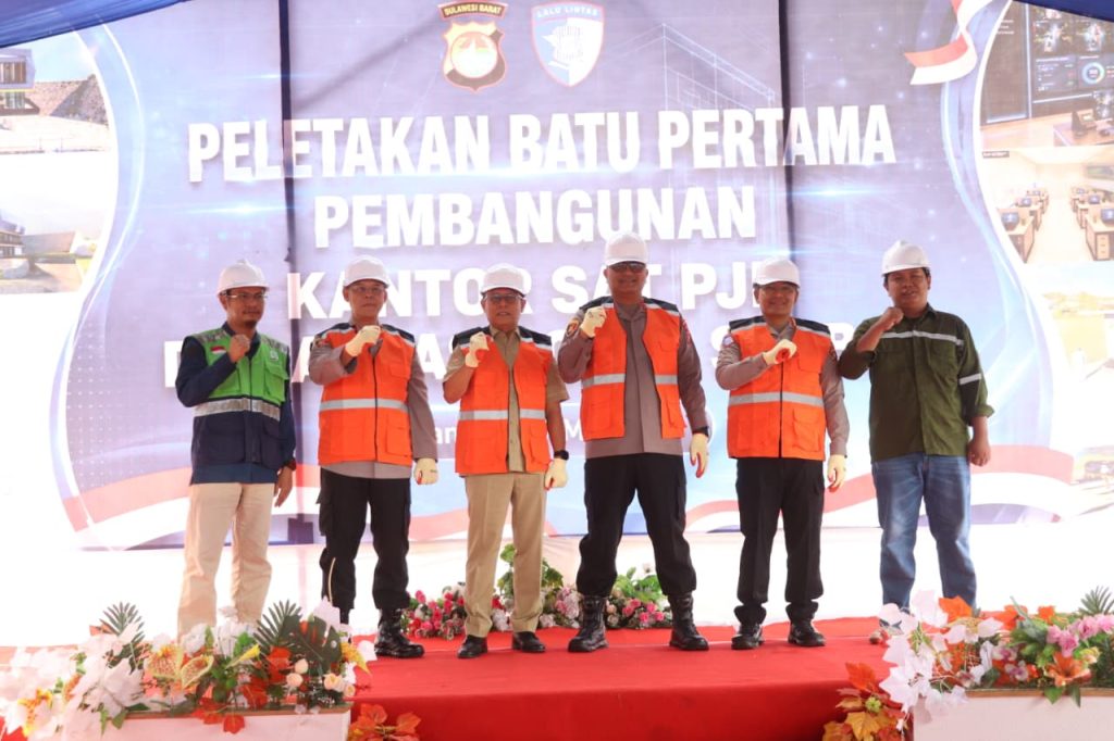 Polda Sulbar Bangun Kantor PJR Pertama di Indonesia, Siap Jadi Model Nasional & Dorong Ekonomi Warga