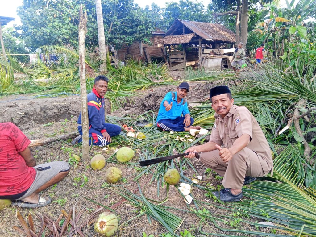 Pemdes Bonne – Bonne Realisasikan Pembangunan Talud di Dusun Pullipe