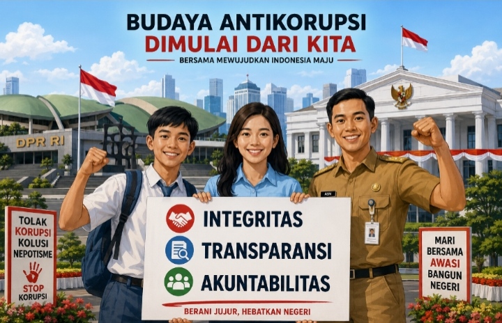 Membangun Budaya Antikorupsi Dimulai dari Hal-Hal Kecil