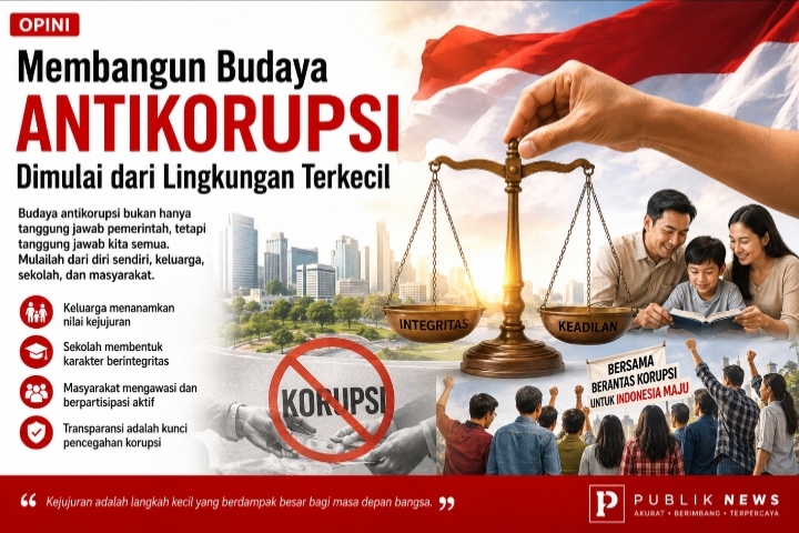 Membangun Budaya Antikorupsi Dimulai dari Lingkungan Terkecil