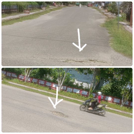 Jalan Berlubang Sekitar Kantor Bupati Pasangkayu Sebagian Ditambal, Masih Ada Titik yang Belum Terselesaikan