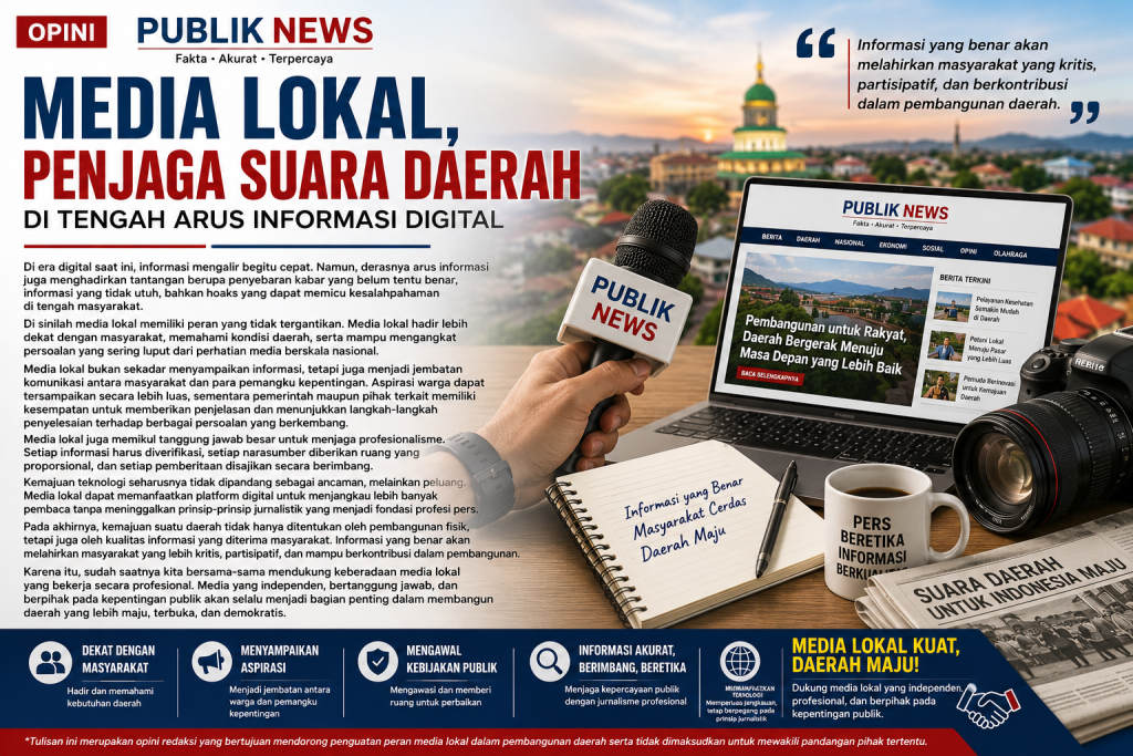 Media Lokal, Penjaga Suara Daerah di Tengah Arus Informasi Digital