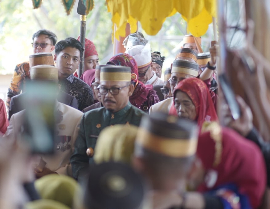 Perkuat Sinergi Pelestarian Budaya Kapolres Polman Hadiri Pengukuhan Pemangku Adat Arajang Balanipa Mandar