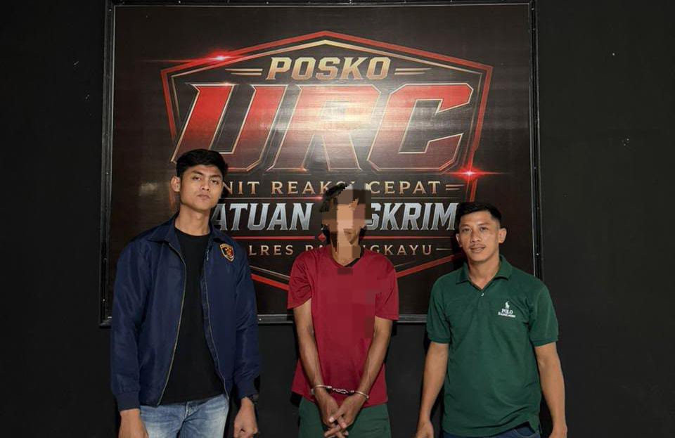 Diduga Curi Mesin Ninja R, Pelaku Dibekuk URC Polres Pasangkayu