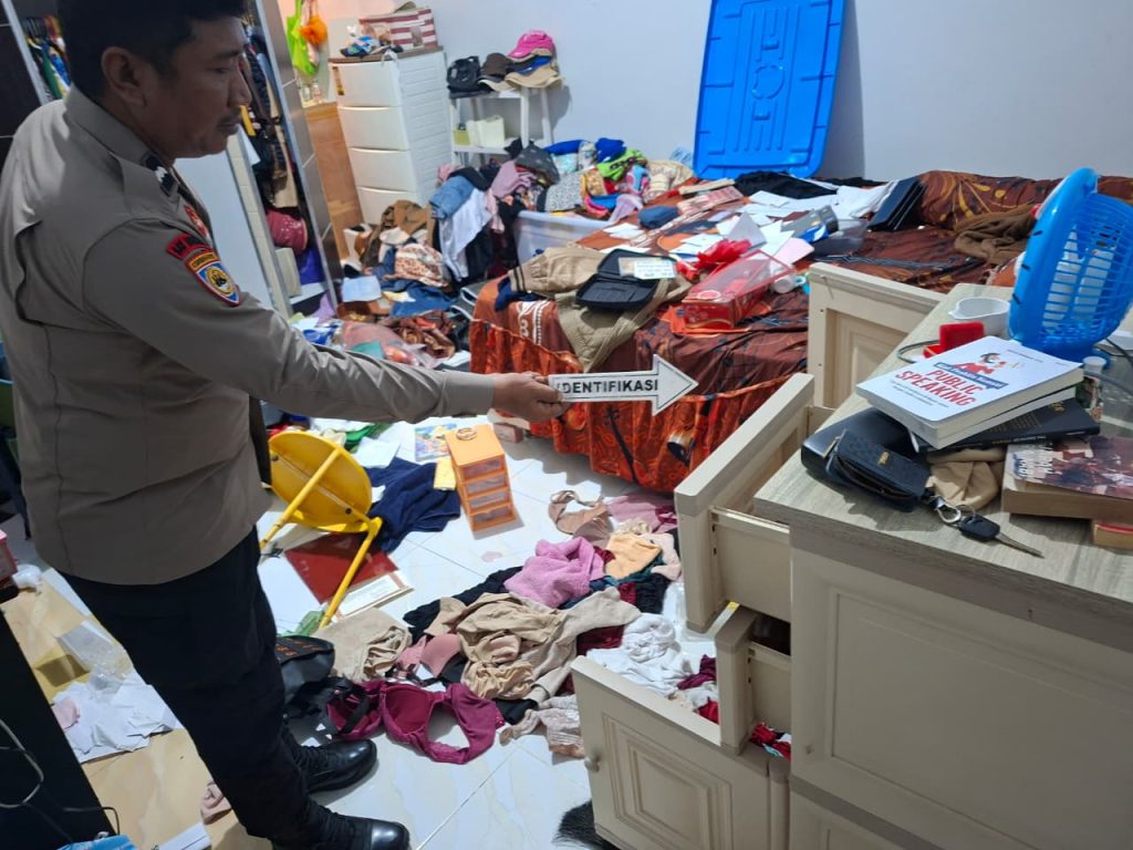 35 Gram Emas Raib, Polsek Pasangkayu Gerak Cepat Datangi TKP