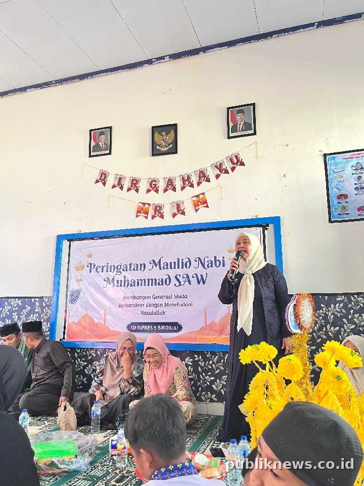 SD Inpres 5 Birobuli Gelar Peringatan Maulid Nabi, Bangun Karakter Siswa Teladani Rasulullah