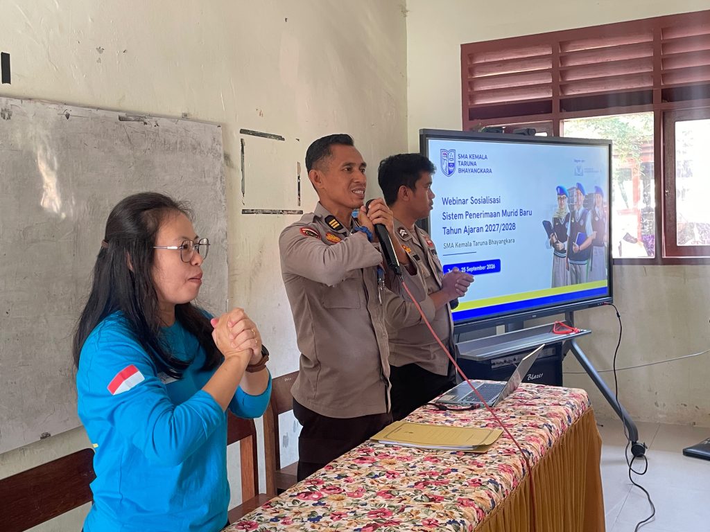 Polres Pasangkayu Perkenalkan SMA Kemala Taruna Bhayangkara ke Pelajar SMP