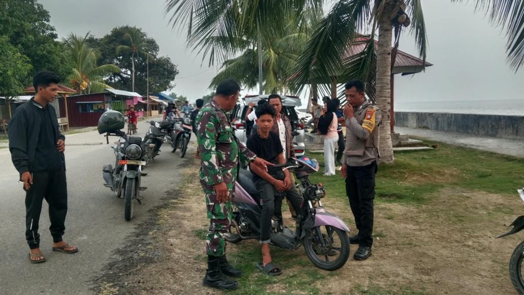 Geger Pantai Nunu! Polsek Sarudu Sikat Habis Knalpot Brong yang Resahkan Wisatawan